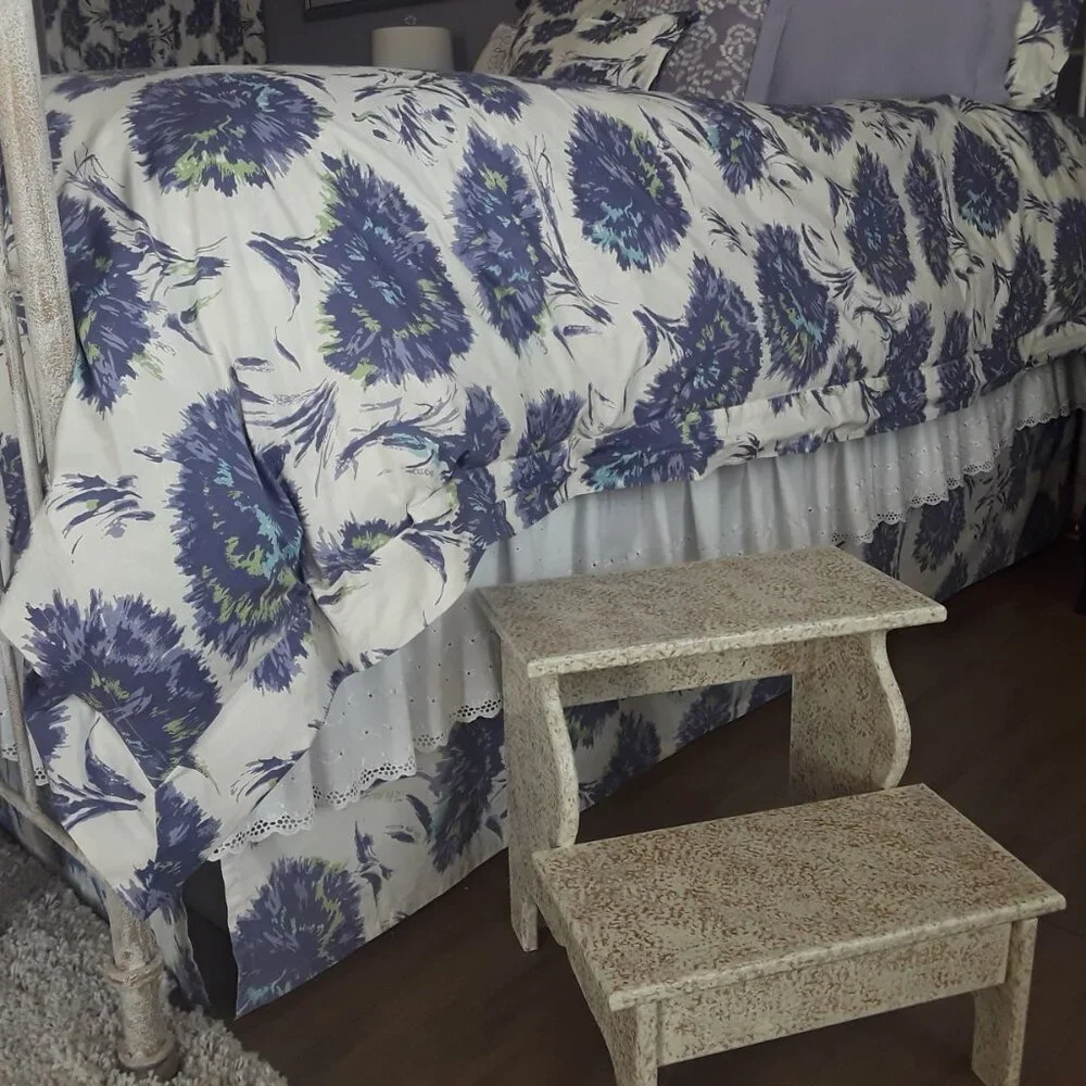 Full/Queen Duvet Cover by Designer Peter Som for Sferra, Chrysanthemum - NWT
